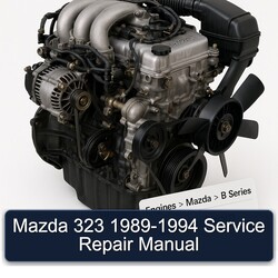 1989-1994 Mazda 121 Service Repair Workshop Manual PDF