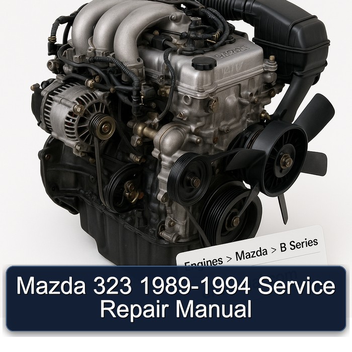 1989-1994 Mazda 121 Service Repair Workshop Manual PDF