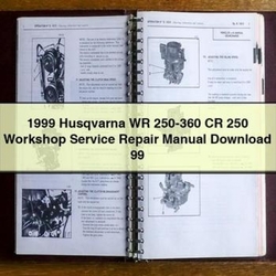 1999 Husqvarna WR 250-360 CR 250 99 Service Repair Workshop Manual PDF