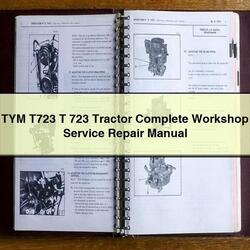 TYM T723 T 723 Tractor Service Repair Workshop Manual PDF