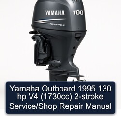 1995 Yamaha Outboard 130 Hp V4 (1730CC) 2-stroke /shop Service Repair Workshop Manual PDF