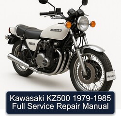 1979-1985 Kawasaki KZ Series KZ500 Service Repair Workshop Manual PDF