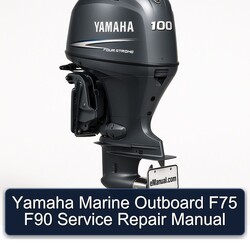 Yamaha Marine Outboard F75 F90 Service Repair Workshop Manual PDF