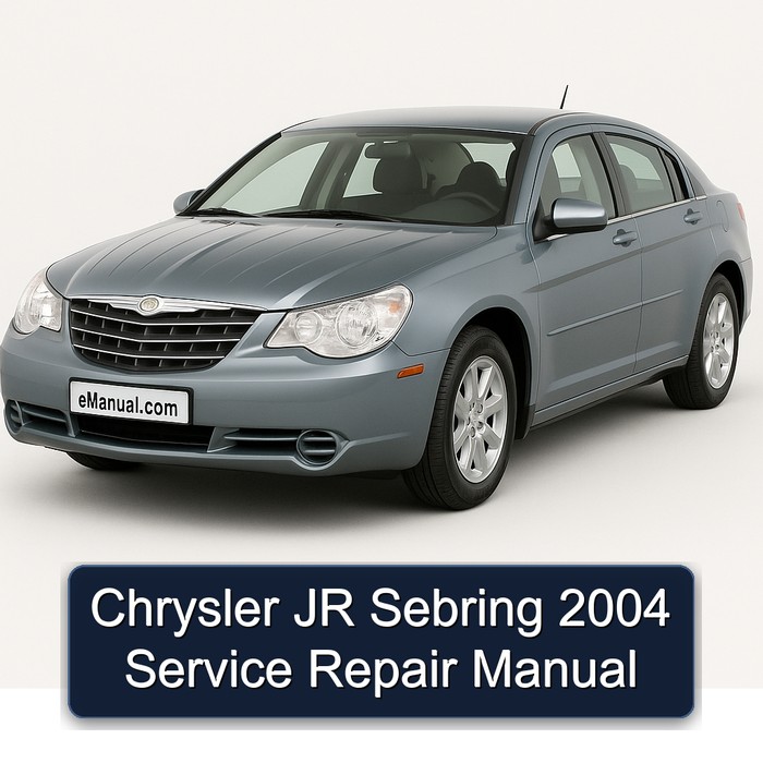 2004 Chrysler Sebring JR Service Repair Workshop Manual PDF