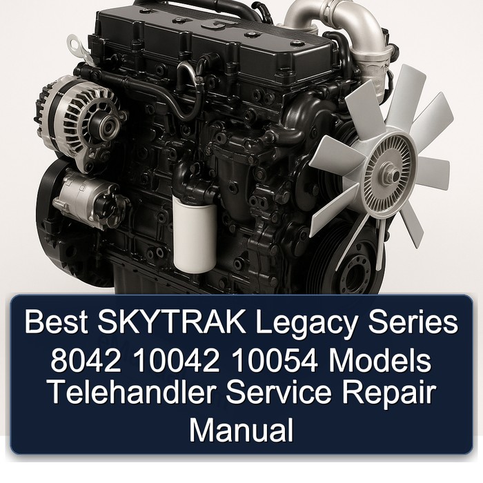 Best Skytrak Legacy Series 8042 10042 10054 Models Telehandler Service Repair Workshop Manual PDF