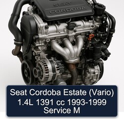 1993-1999 Seat Cordoba Estate (VARIO) 1.4l 1391 Cc - M Service Repair Workshop Manual PDF