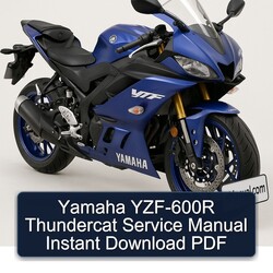 Yamaha BT1100 Bulldog YZF-600R Thundercat Service Repair Workshop Manual PDF