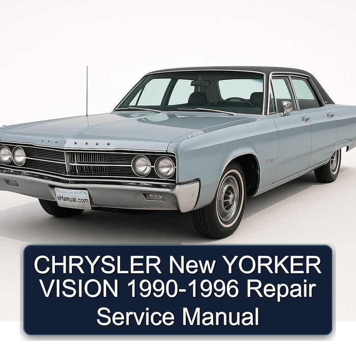 1990-1996 Chrysler New Yorker Vision Service Repair Workshop Manual PDF