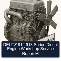 Deutz 912 913 Series Diesel Engine M Service Repair Workshop Manual PDF