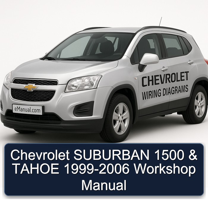 1999-2006 Chevrolet Suburban 1500 Tahoe Service Repair Workshop Manual PDF