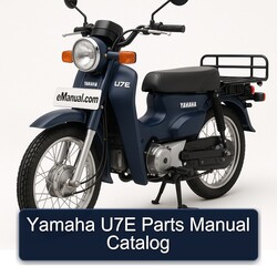 Yamaha U7E Parts Catalog PDF