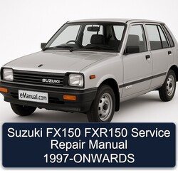 1997 Suzuki FXR Models FX150 FXR150 -onwards Service Repair Workshop Manual PDF