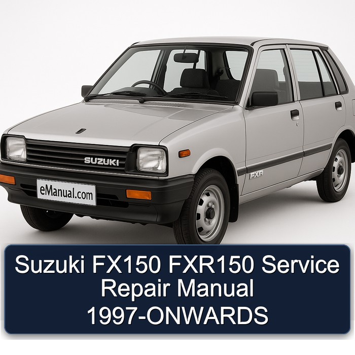 1997 Suzuki FXR Models FX150 FXR150 -onwards Service Repair Workshop Manual PDF