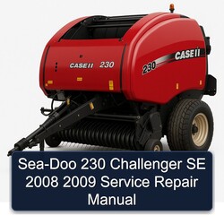 2008-2009 SEA-DOO 230 Challenger SE Service Repair Workshop Manual PDF
