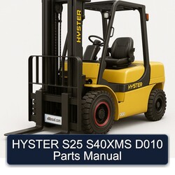 Manual de Partes HYSTER S25 S40XMS D010