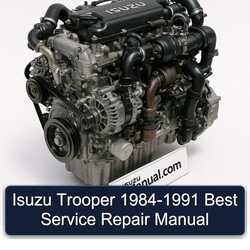 1984-1991 Isuzu N Series Trooper - Best Service Repair Workshop Manual PDF