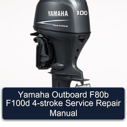 Yamaha Outboard F80B F100D 4-stroke Service Repair Workshop Manual PDF
