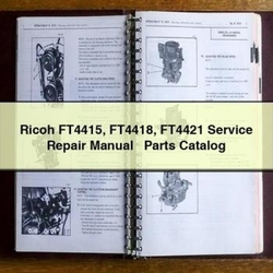 Ricoh FT4415 FT4418 FT4421 Parts Catalog PDF
