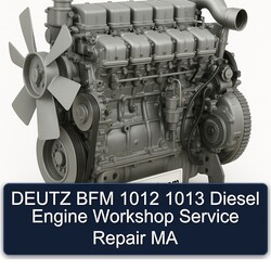Deutz 1012 BFM 1013 Diesel Engine MA Service Repair Workshop Manual PDF