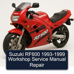 1993-1999 Suzuki RF600 Service Repair Workshop Manual PDF
