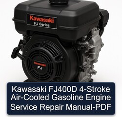 Kawasaki FJ Series FJ400D 4-stroke Air-cooled Gasoline Engine Service Repair Workshop Manual PDF