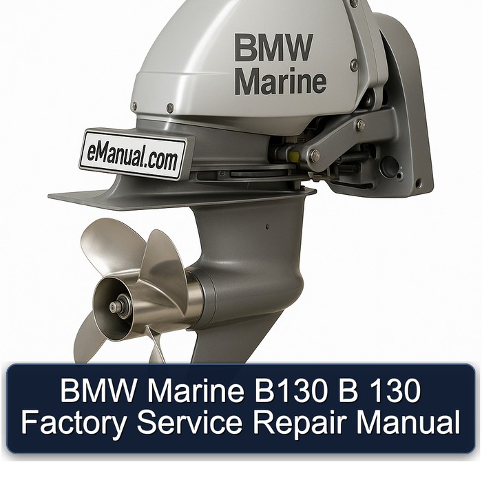 BMW 1 Series Marine B130 B 130 Service Repair Workshop Manual PDF