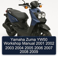 2001-2009 Yamaha Zuma YW50 Service Repair Workshop Manual PDF