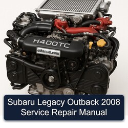 2008 Subaru Outback Legacy Service Repair Workshop Manual PDF