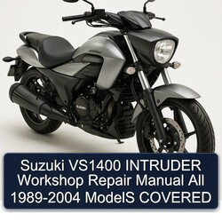 1989-2004 Suzuki Intruder VS1400 All - Models Covered Service Repair Workshop Manual PDF