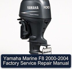 2000-2004 Yamaha Marine F8 Service Repair Workshop Manual PDF