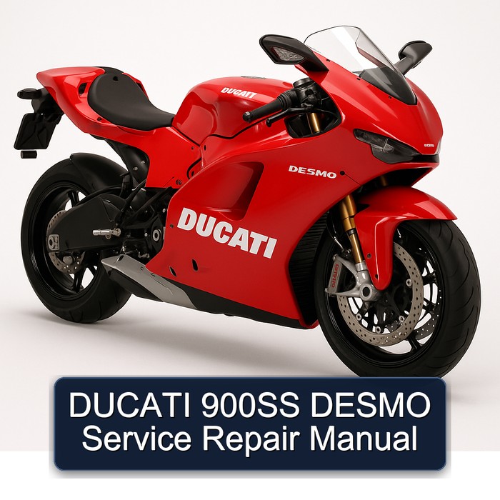 Ducati Desmo 900SS Service Repair Workshop Manual PDF