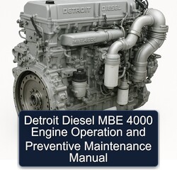 Detroit Diesel MBE 4000 Engine Operation Preventive Service Repair Workshop Manual PDF