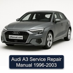 1996-2003 Audi A3 Service Repair Workshop Manual PDF