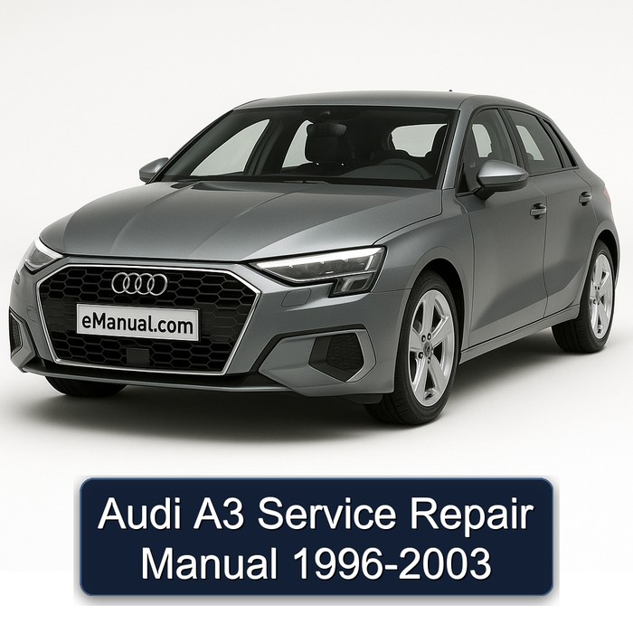 1996-2003 Audi A3 Service Repair Workshop Manual PDF