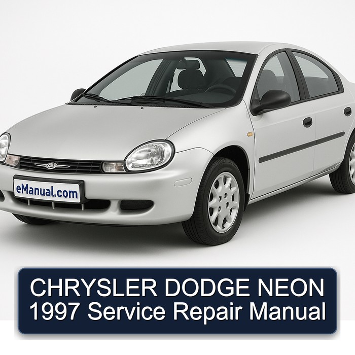 1997 Chrysler Neon Dodge Service Repair Workshop Manual PDF