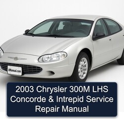 2003 Chrysler Concorde 300M LHS Intrepid Service Repair Workshop Manual PDF