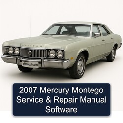 2007 Mercury Montego Software Service Repair Workshop Manual PDF