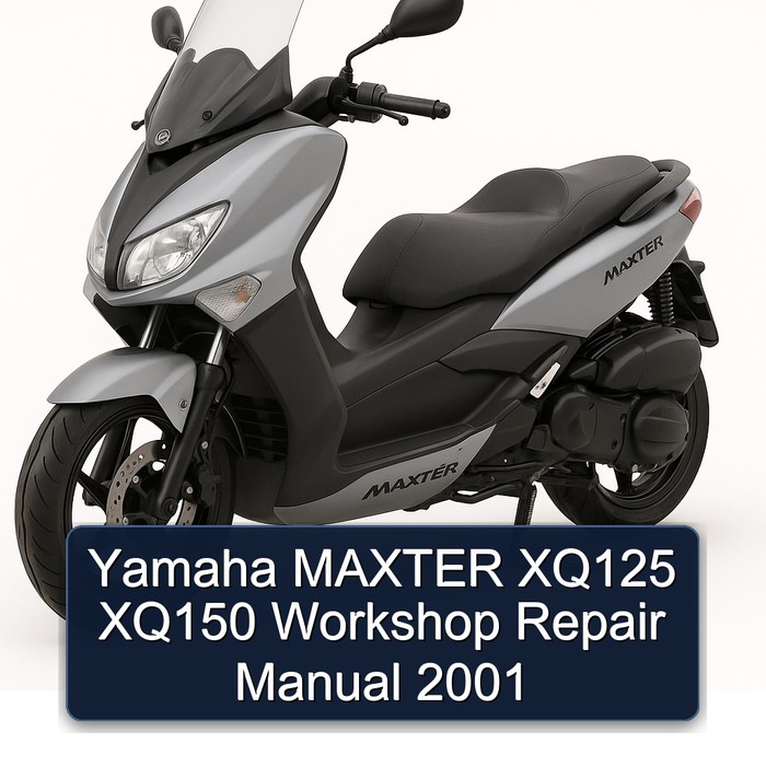 2001 Yamaha Maxter XQ125 XQ150 Service Repair Workshop Manual PDF