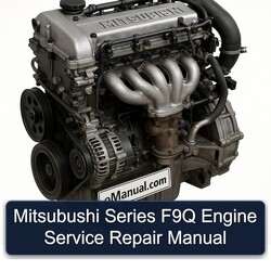 Mitsubishi 6 A Series Mitsubushi F9Q Engine Service Repair Workshop Manual PDF