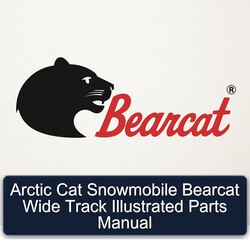 Arctic CAT Snowmobile Bearcat Wide Track Illustrated Parts Catalog PDF