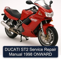 1998 Ducati Sporttouring / ST Models ST2 Onward Service Repair Workshop Manual PDF