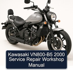 2000 Kawasaki Vulcan VN800-B5 Service Repair Workshop Manual PDF