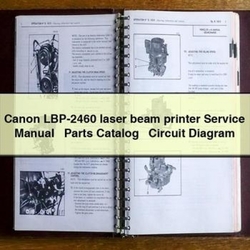Canon LBP-2460 Laser Beam Printer Parts Catalog PDF