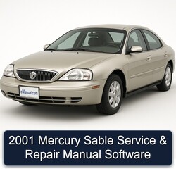 2001 Mercury Sable Software Service Repair Workshop Manual PDF