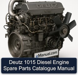 Deutz 1015 Diesel Engine Spare Parts Catalog PDF