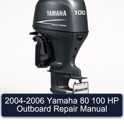 2004-2006 Yamaha 80 100 HP Outboard Service Repair Workshop Manual PDF