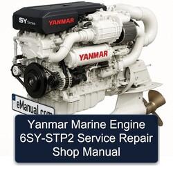 Yanmar Marine Engine 6SY-STP2 Shop Service Repair Workshop Manual PDF