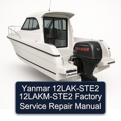 Yanmar 12LAK-STE2 12lakm-ste2 Service Repair Workshop Manual PDF