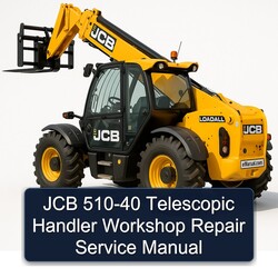 JCB 510-40 Telescopic Handler Service Repair Workshop Manual PDF