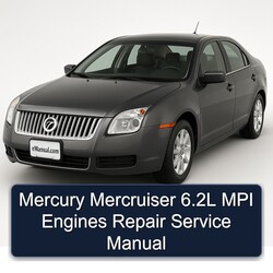 Mercury Mercruiser 6.2l MPI Engines Service Repair Workshop Manual PDF